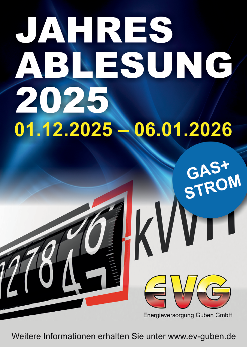 Jahresablesung 2025