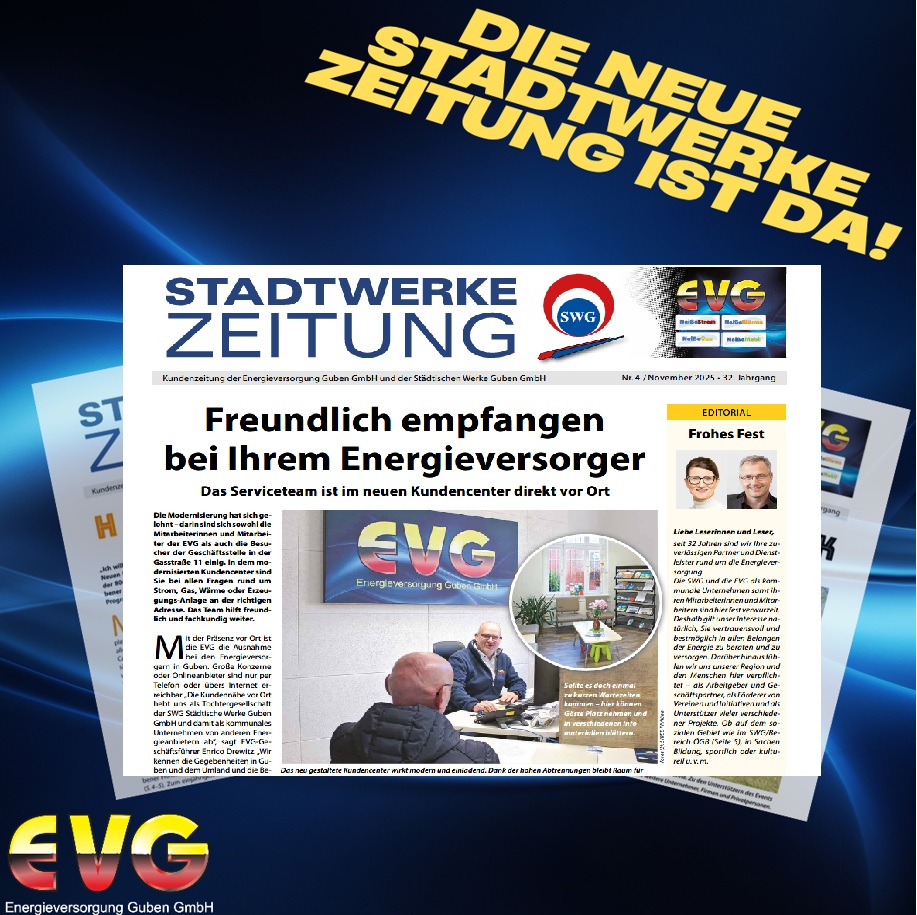 Die neue Stadtwerkezeitung ist da!