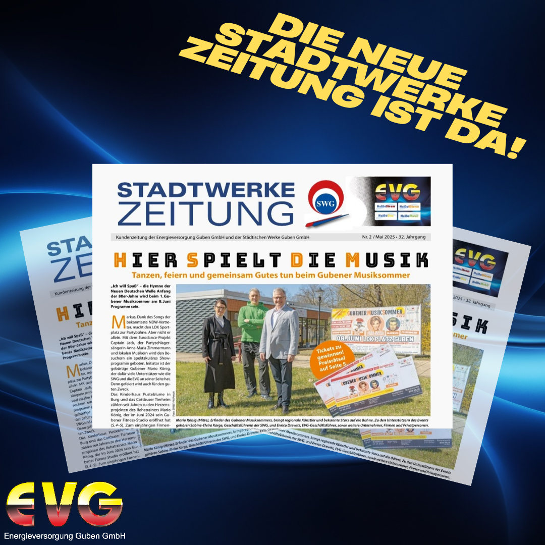 Die neue Stadtwerkezeitung ist da!